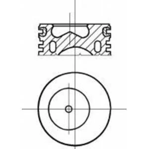Fiat Motor Piston Segman Uno Palıo Siena 1,4 09 / 89> (80,50 Cap) - Yenmak 31-04303-040