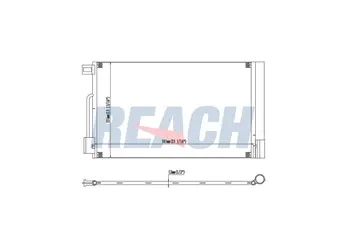 Opel Radyator Klima Corsa - Orjınal 95530541