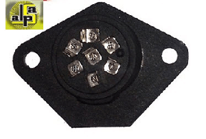 TIR RÖMORK FİŞİ DİŞİ EN TİPİ 7'Lİ MAVİ FİŞLİ PLASTİK - AYDIN-503-2