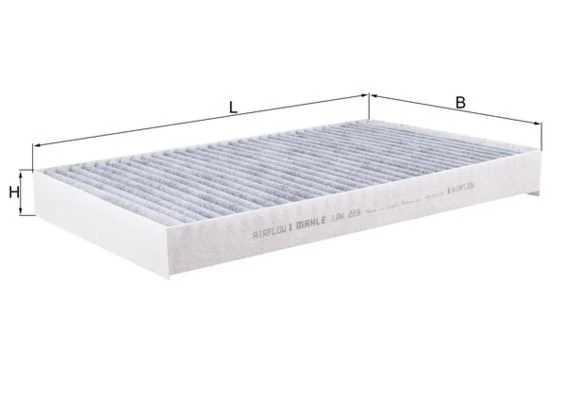 Mercedes Polen Filtresi - Karbonlu - Mhl Lak229