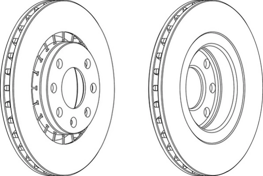 Opel Fren Diski Ön - Takım - Frd Ddf206