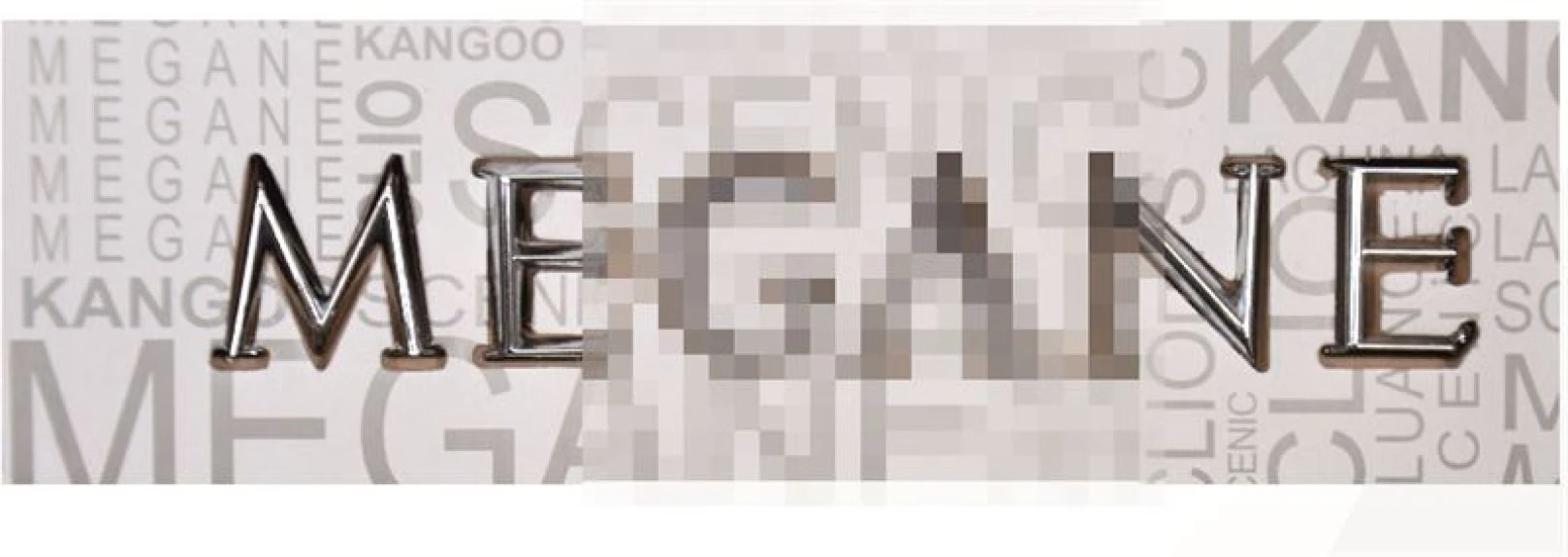 Renault Yazı Arka Megane II - Mtj 5142