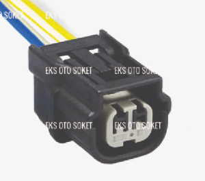 SOKET>2 PİN OTO ELEKTRİK TESİSAT - EKS-2C030D
