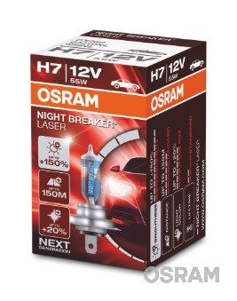 HALOGEN AMPUL H7 12V 55W FAR %150. EKSTRA AYDINLATMALI 64210NL - OSRAM 64210 NL