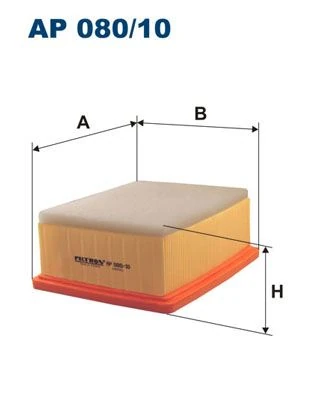 Psa Hava Filtresi Partner 02> / Berlingo 2.0 Hdi 1.9d Dw8 - Filtron Ap080/10