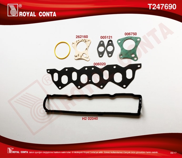 UST TAKIM CONTASI R19 D EXPRESS CLIO MEGANE F8Q - ROYAL T247690