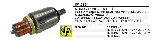 MARŞ KOLLEKTÖRÜ-MIT 24V 9D CANTER S4S/CAT FORKLİFT/MIT FD20 - REMARK-IM2731