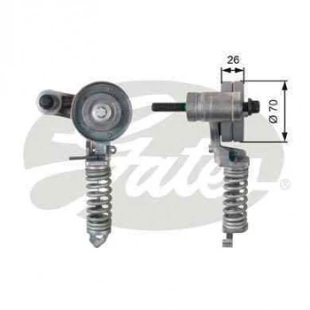 Opel V Kayıs Gergi Rulmanı - Komple - Gts T38344