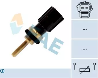 SICAKLIK MÜSIRI CONTA VE TUTUCU YAY ILE FORD FOCUC II 05>11 2.5  VOLVO C30 (533) 06>12 C70 II (542) - FAE 33835