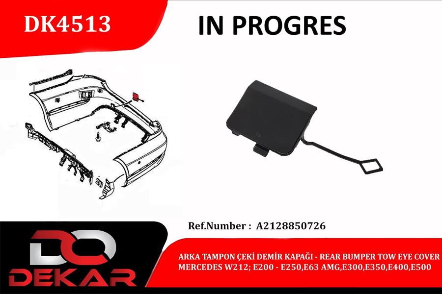 TAMPON CEKI KAPAGI ARKA E-CLASS W212 1315 - DEKAR DK4513