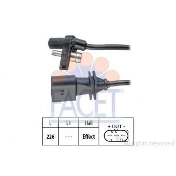 Bmw Krank Sensoru Bmw M47 M57 E87 E46 E90 E93 E92 E64 E65 E60 E83 E70 E71 E72 - Facet 9.0759