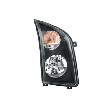 FAR SAG ELEKTRIKLI SIYAH CRAFTER 06>(KISA HUZME, SINYAL LAMBASI, UZUN HUZME, POZISYON LAMBASI) - HELLA 1ER247017-061