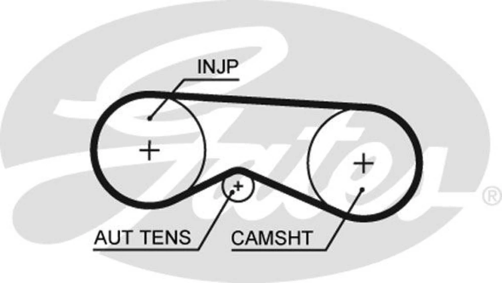 Vag Triger Kayısı (087x240) Passat 2.5tdi 24v 98 Audı A4 A6 A8 (97 05) Skoda Super B (01 08) Ct1018 - Gates 5531xs