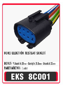 SOKET>FORD   S8001 - EKS-8C001