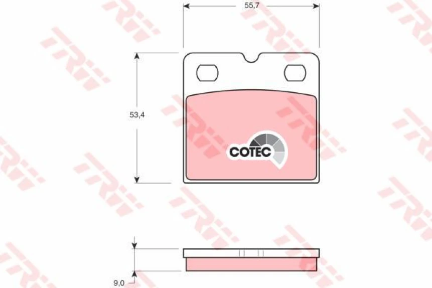 Jaguar Fren Balatası Arka Jaguar S-Type II (x200) 02>07  Xk II Coupe (x150) 09>14 Audı R8 Fsi Quattro Aston - Trw Gdb1641