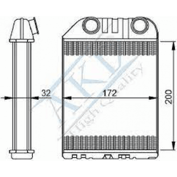 KALORIFER RADYATORU 99 / VECTRA B - AKD 1618164