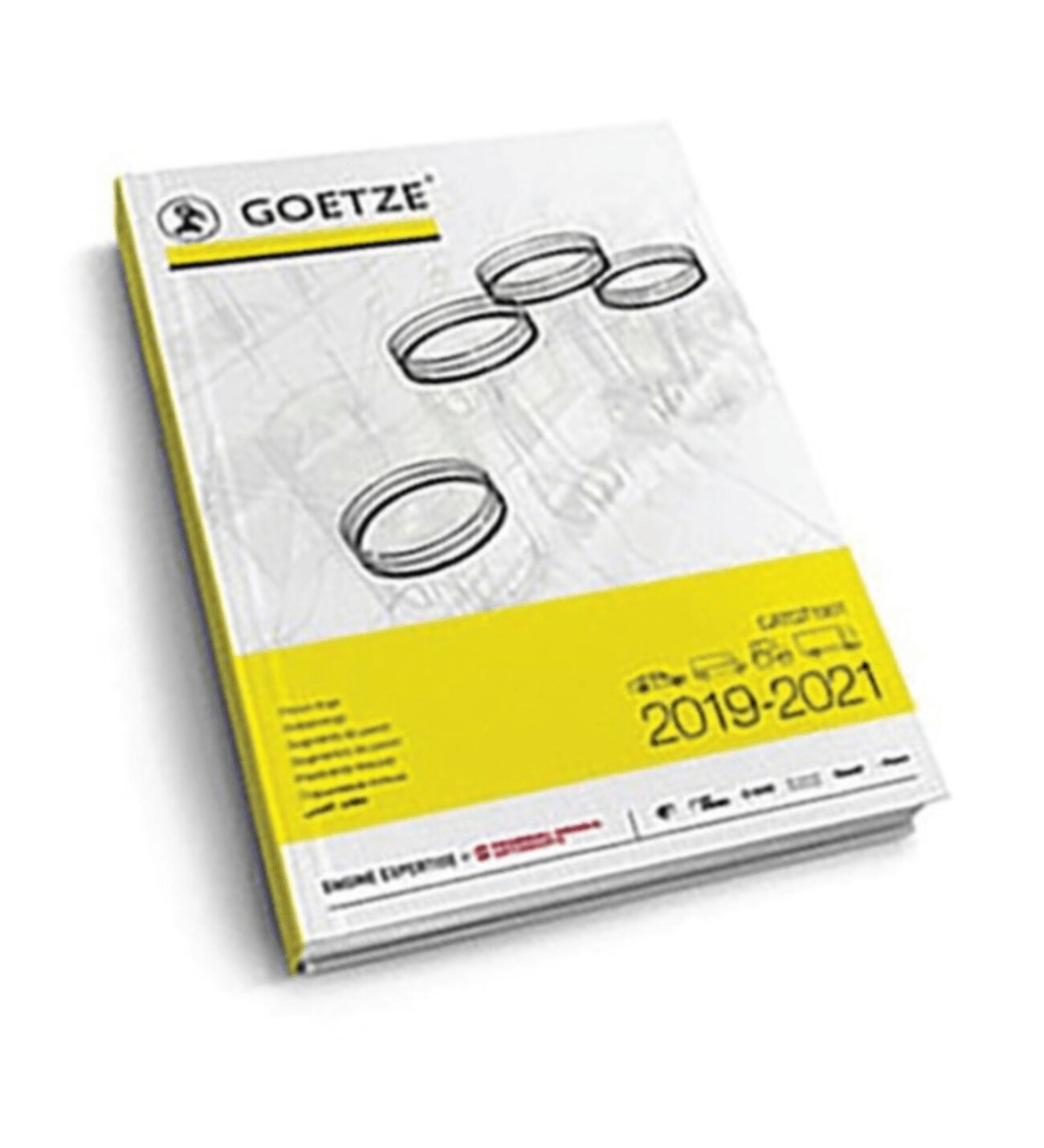 MOTOR KITI (PISTON-SEGMAN-GOMLEK) 128 MM M-BENZ AXOR 1840 OM457 EURO3 (EURO 5 GOMLEK) - GOETZE 89-70510F