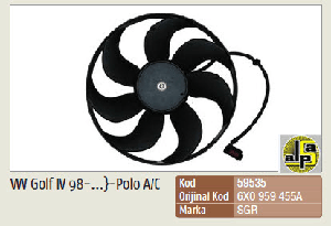 FAN MOTORU-VW GOLF IV 98> POLO A/C - SGR-59535