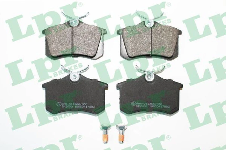 Renault Arka Fren Balatası Megane II III Fluence Clio III Modus 1,4 / 1,5dci Octavıa Fabıa 307 C4 - Lpr 05p1788