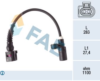TEKERLEK HIZ SENSORU ARKA SAG SOL A3 97>03 BORA 99>05 GOLF IV 98>06 LEON 00>06 TOLEDO 99>04 OCTAVIA - FAE 78279