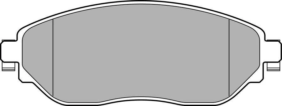 Renault On Fren Balatası Trafıc III 14>vivaro 2014> - Delphi Lp3143