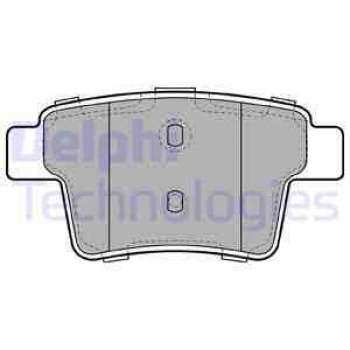 ARKA FREN BALATASI MONDEO III 04>07 JAGUAR X TYPE ESTATE 05>09 - DELPHI LP1957