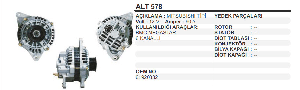 ALTERNATÖR-MT 12V 90A BMC MEGASTAR - REMARK-ALT578