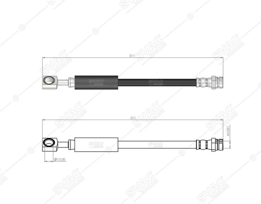 Vag Fren Hortumu Arka Leon Octavıa 13> - Svac 10-0200