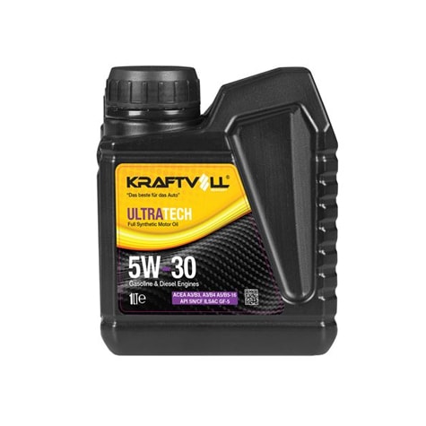 YAG & ANTIFIRIZ MOTOR YAGI BENZIN-DIZEL 5W30 TAM SENTETIK SN 1LT. - KRAFTVOLL 17011030
