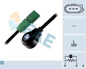 VURUNTU SENSORU (YESIL) AMAROK CC EOS GOLF V VI JETTA PASSAT POLO TIGUAN TOUAREG T6 A1 A3 A4 A5 A6 A - FAE 60163