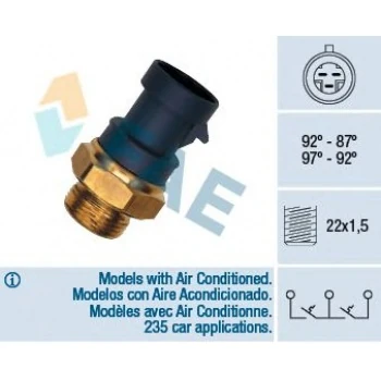 Tofas Fan Musuru Palıo Tempra Slx Uno Marea (3 Fisli) - Fae 37910