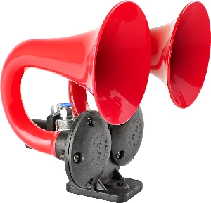 Unıversal Çift Borulu Havalı Korna 24v (ramhorn / Çift Boynuz) - Seger-81jh24.000.02k