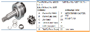 MARŞ DİŞLİSİ-JT 9D MITS.CANTER YM  MİL 20MM - FORMMETAL-61155