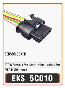 SOKET>  SENSOR   S5010 - EKS-5C010