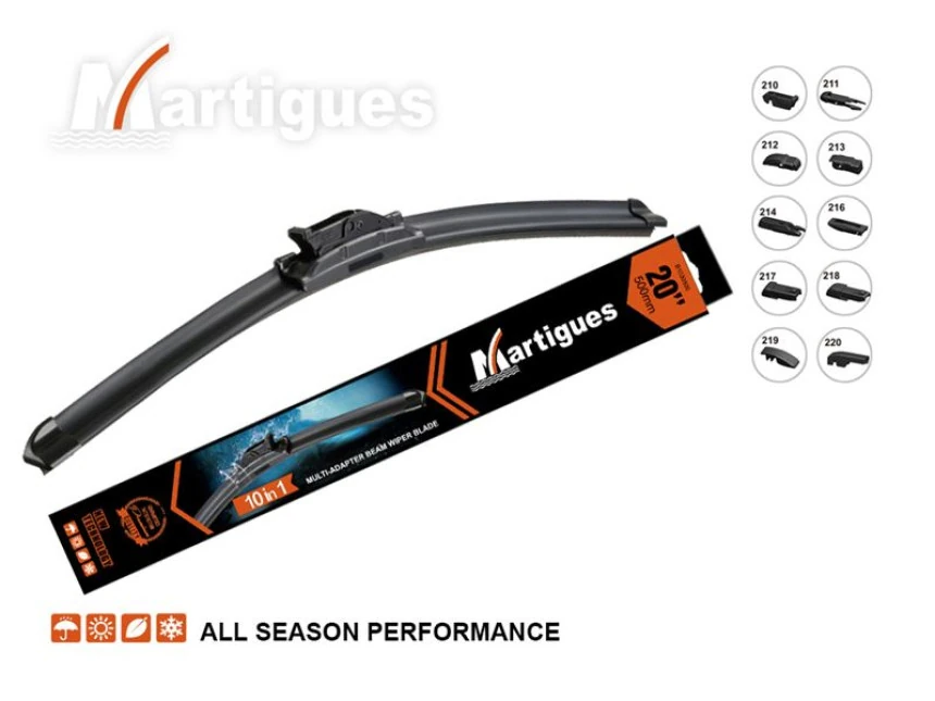 Mercedes Silecek Supurgesi Muz 10 Aparatlı 530mm 21 İnc - Martıgues B1021530