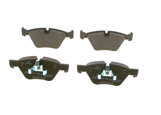 FREN BALATASI ON BMW E81 E82 E87 E88 E90 E92 E93 - BOSCH 0986494117