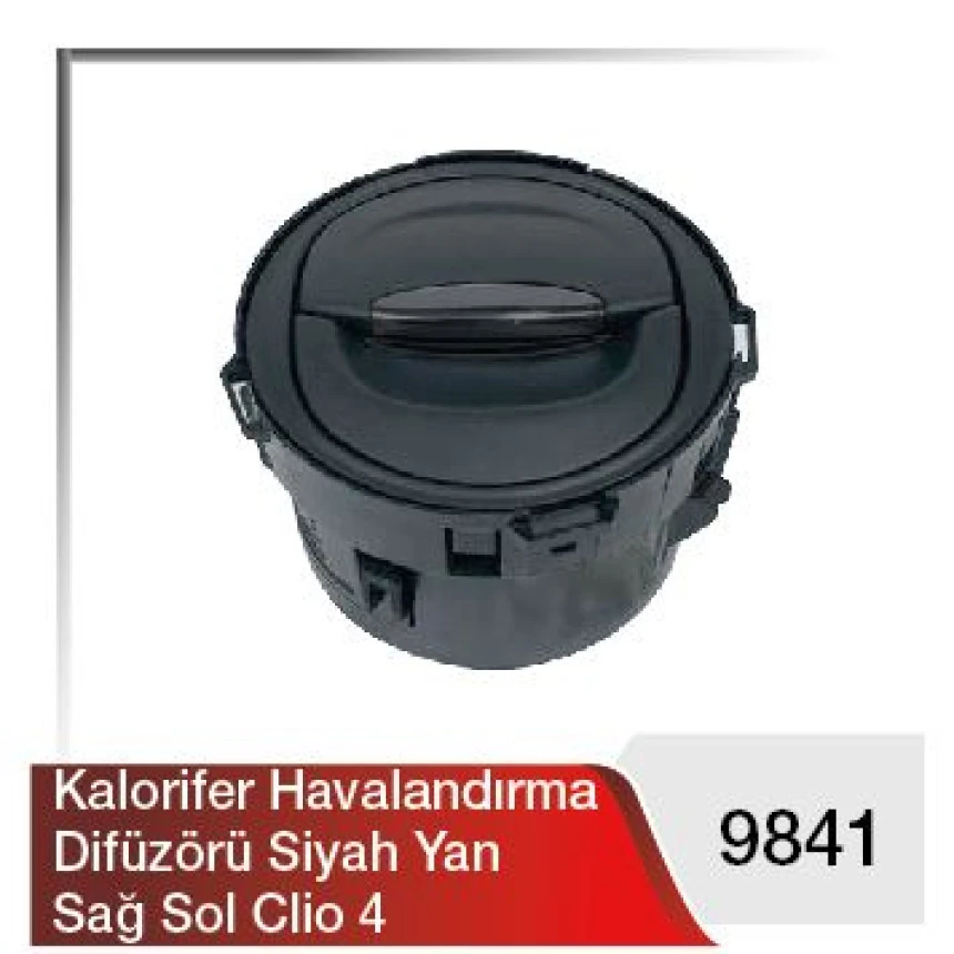 Renault Difrizor Siyah Clio 4 Yan Sag-Sol - Yilmaz Pls9841