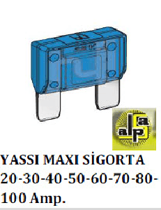 SİGORTA-BIÇAK MAXİ 60 AMP   MAVİ - MTA-M0600940