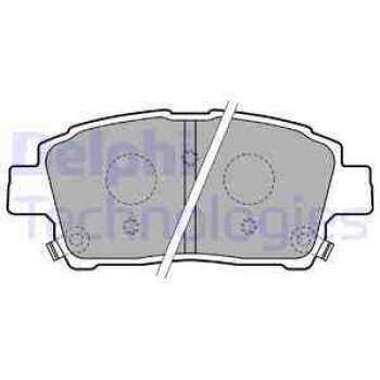 ON FREN BALATASI TOYOTA YARIS 2002-2006 COROLLA VERSO VVT-I 2001-> - DELPHI LP1742