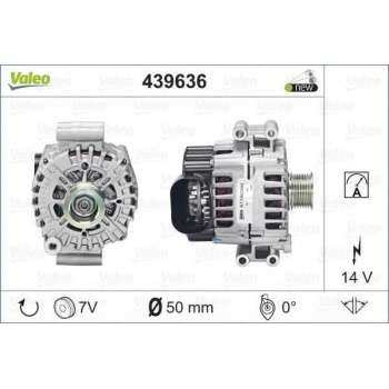 ALTERNATOR SARJ DINAMOSU 220 A 14 V BMW F10 F07 F01 E70 E71 E72 F12 F13 - VALEO 439636