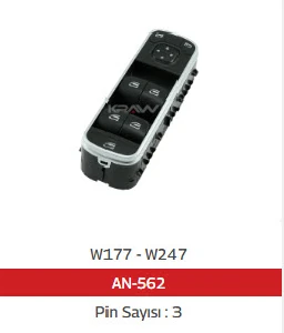 Unıversal W177 - W247 Sol Dörtlü - Mcar-An562