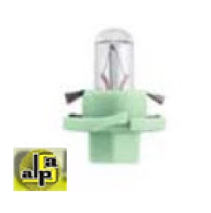Unıversal Ampul-12v 2w Açık Yeşil Soketli Bax8,4d - Philips-12626cp
