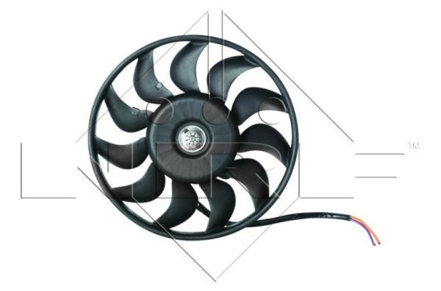 Vag Fan Motoru Kucuk Olan (200w 280mm) Audı A4 01>08 A6 02>05 - Nrf 47421