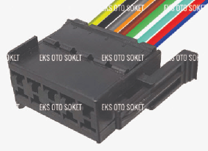 SOKET>10 PINLI TIMER OTOMOTIV KONNEKTÖRÜ ÜNIVERSAL ERKEK - EKS-10C020