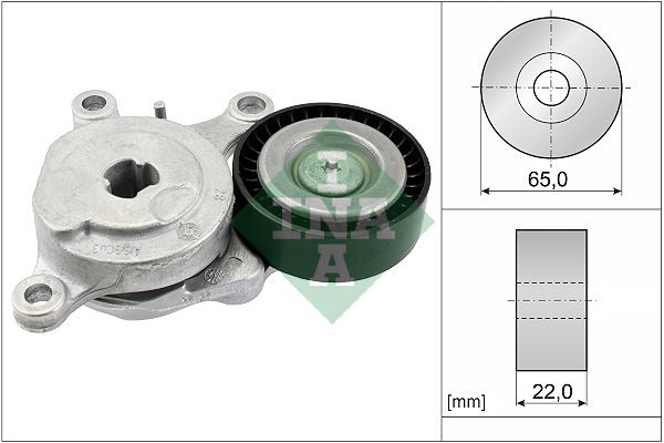 KAYIS GERGI RULMANI (KUTUKLU) X156 13> C117 13>19 W246 12>18 W176 12>18 - INA 534057510