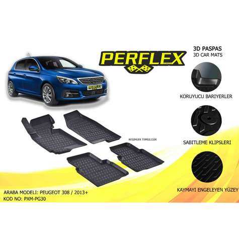 PASPAS 3D HAVUZLU X-MAT 308 13> - PERFLEX PXM-PG30