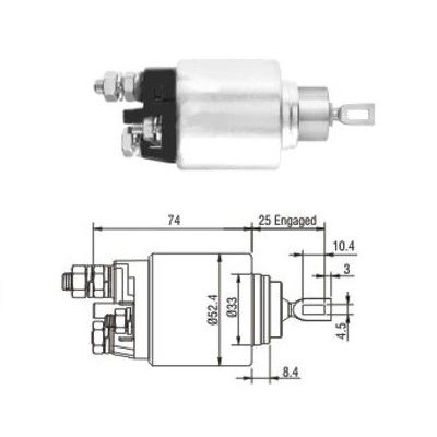MARS OTOMATIGI 12V (KALIN CIVATALI) FIAT DUCATO JUMPER BOXER 2.8 JTD 01>06 2,3 3,0 MJET 06> FORD TRA - BOSCH 1986SE1684