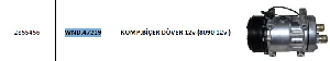 Unıversal Klima Kompresörü Biçer Döver 12v (8090 12v ) - Wondo-47219
