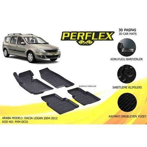 Renault Paspas 3d Havuzlu X-Mat Logan 2004-2012 - Perflex Pxm-Dc01