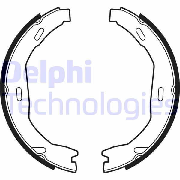 FREN BALATASI ARKA (PARK FRENI PABUCU) W204 07>14 S204 07>14 C204 11> A207 11>16 - DELPHI LS2006